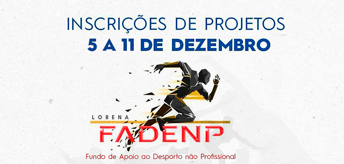 FADENP anuncia período de inscrições de Projetos Esportivos para o ano de 2025